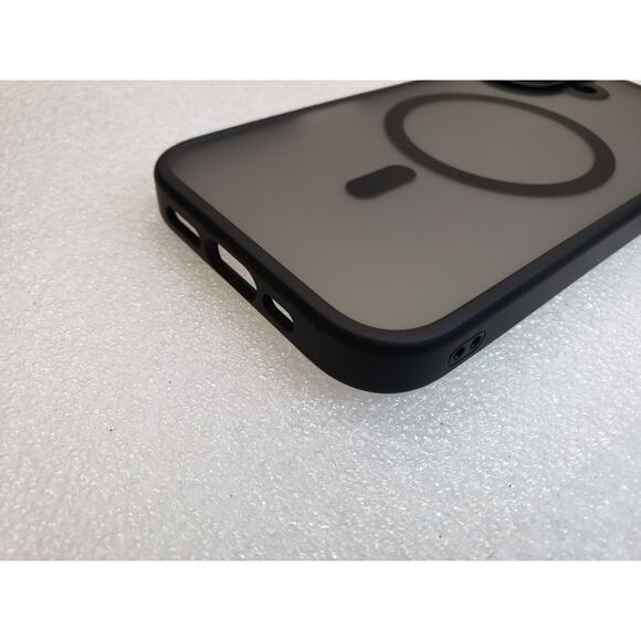 Supfine Phone Case for iPhone 16. Regular Version. Black. Shockproof Magnetic. - Picture 9 of 14